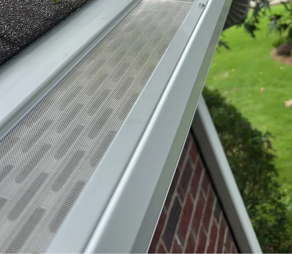 Ohio home with seamless gutters and underground downspout drainage